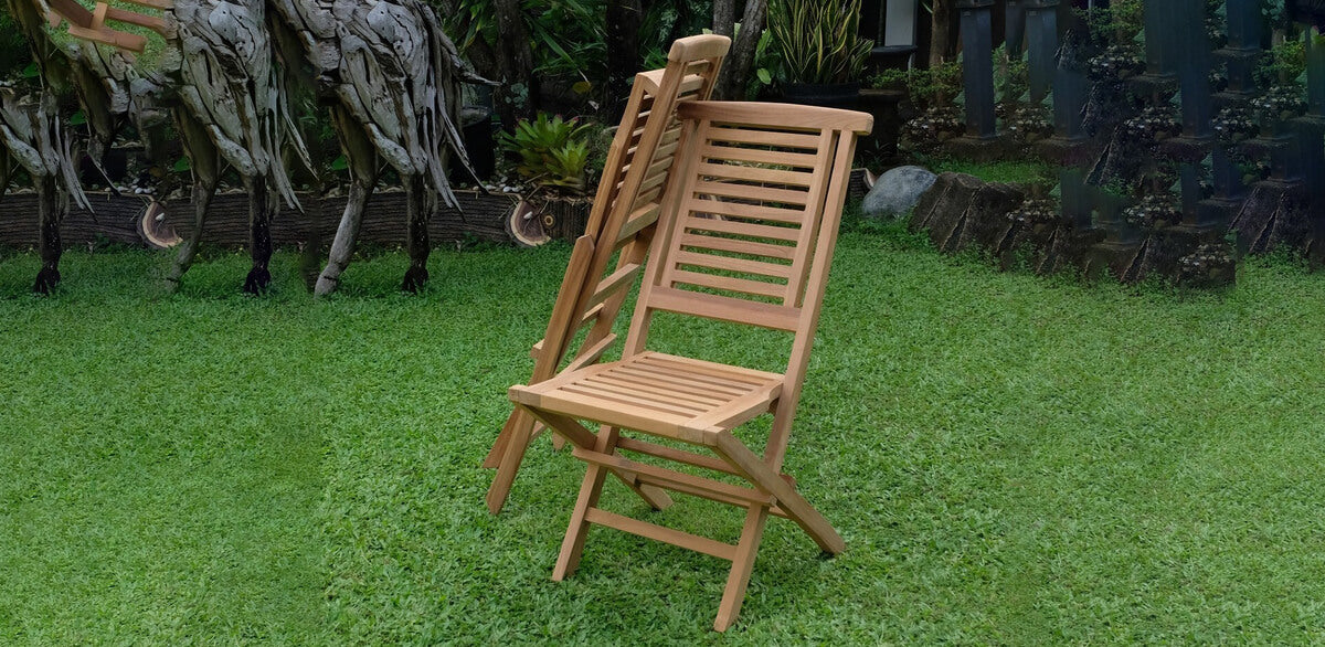 Hanton Teak Garden Folding Chair