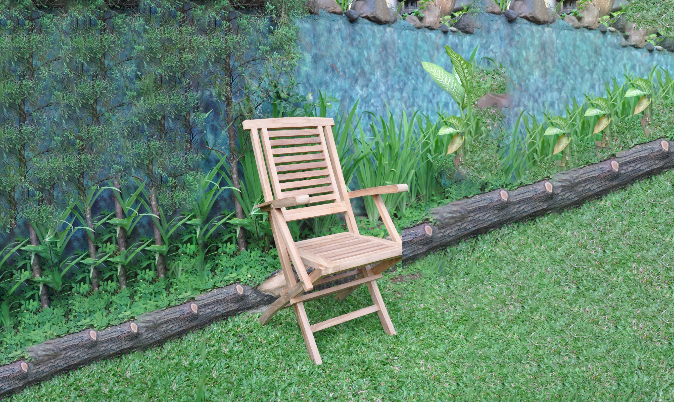 Hanton Teak Garden Chair with Arms