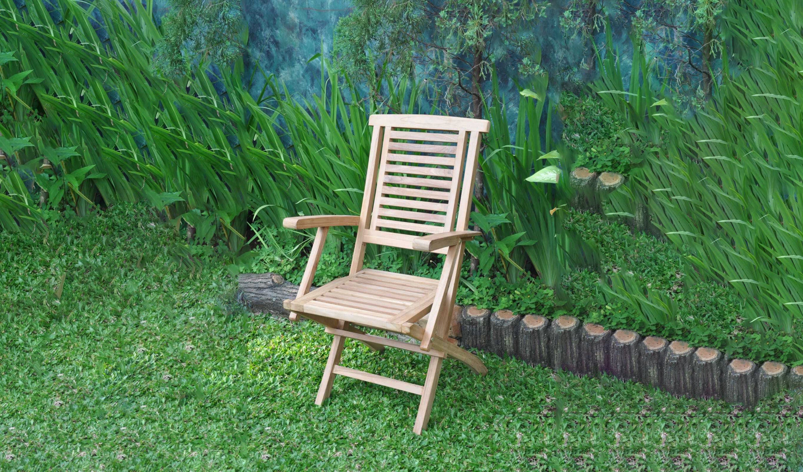 Hanton Teak Garden Chair with Arms