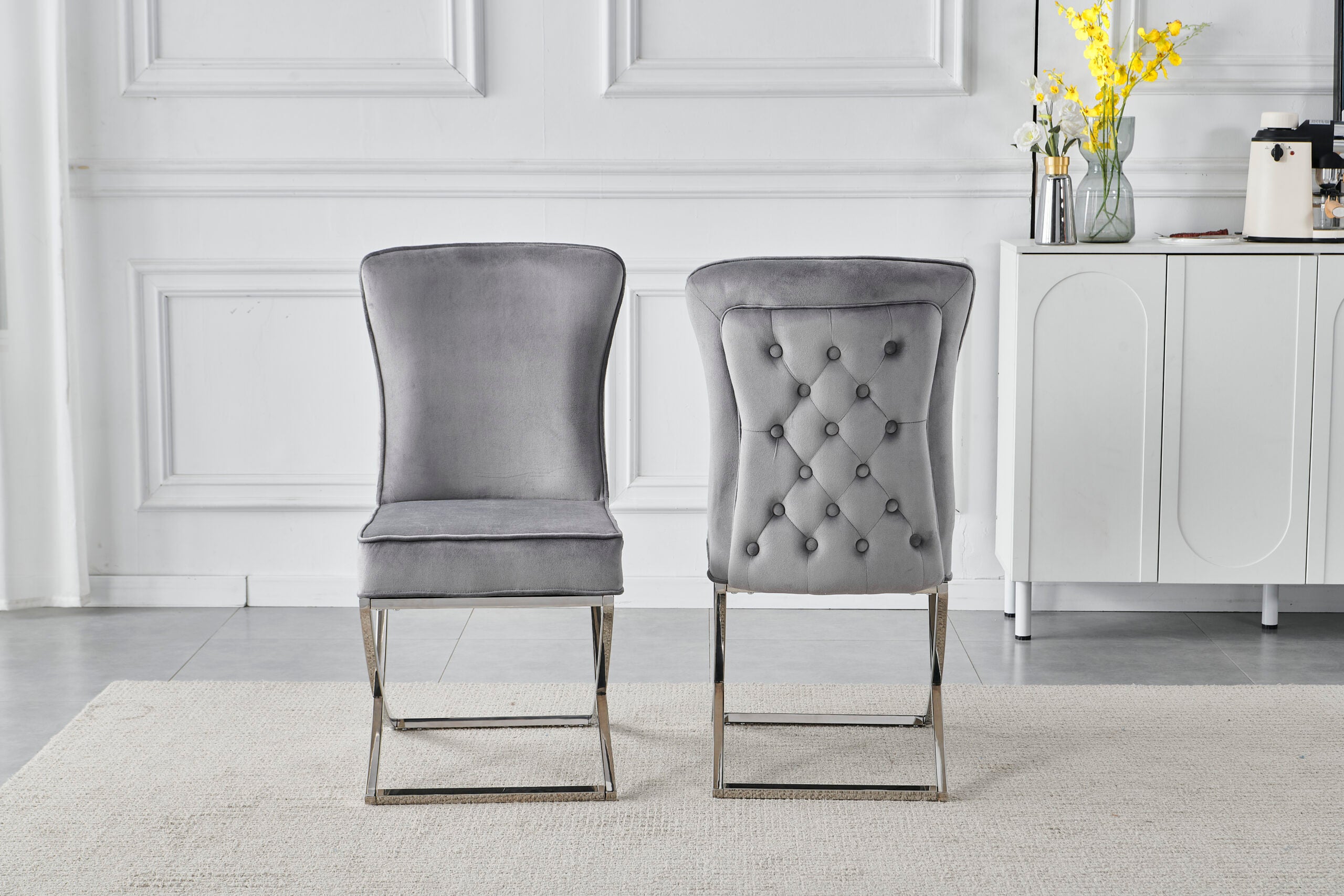 Jasper 6 Seater Rectangle Table 1.8m with 6 Halmstad Dining Chairs