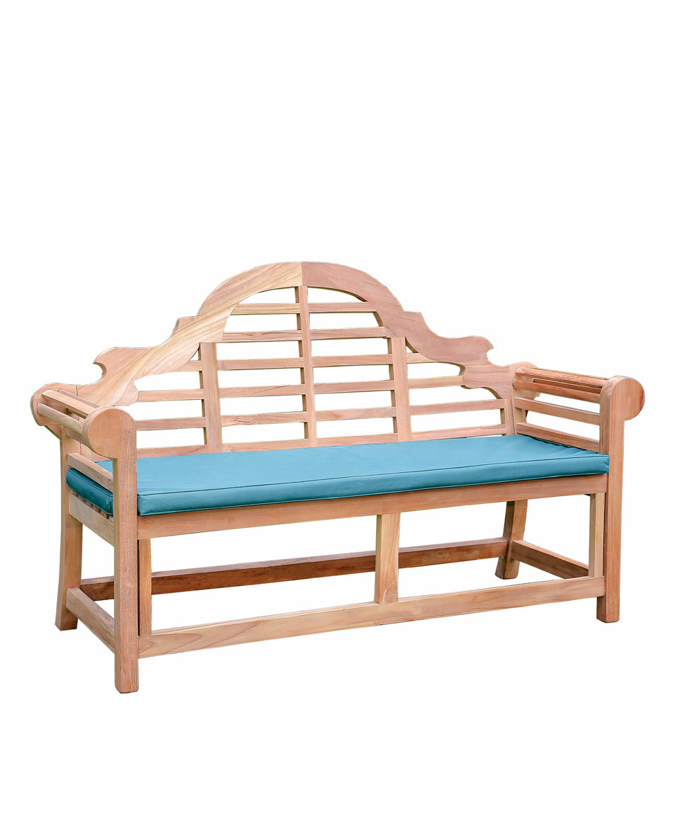 Marlboro 3 Seater Standard Teak Garden Bench, 1.5m ( Outdoor / Patio Bench)