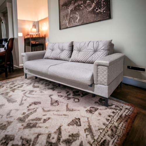 Sofa Bed (Grey) 3 Seater