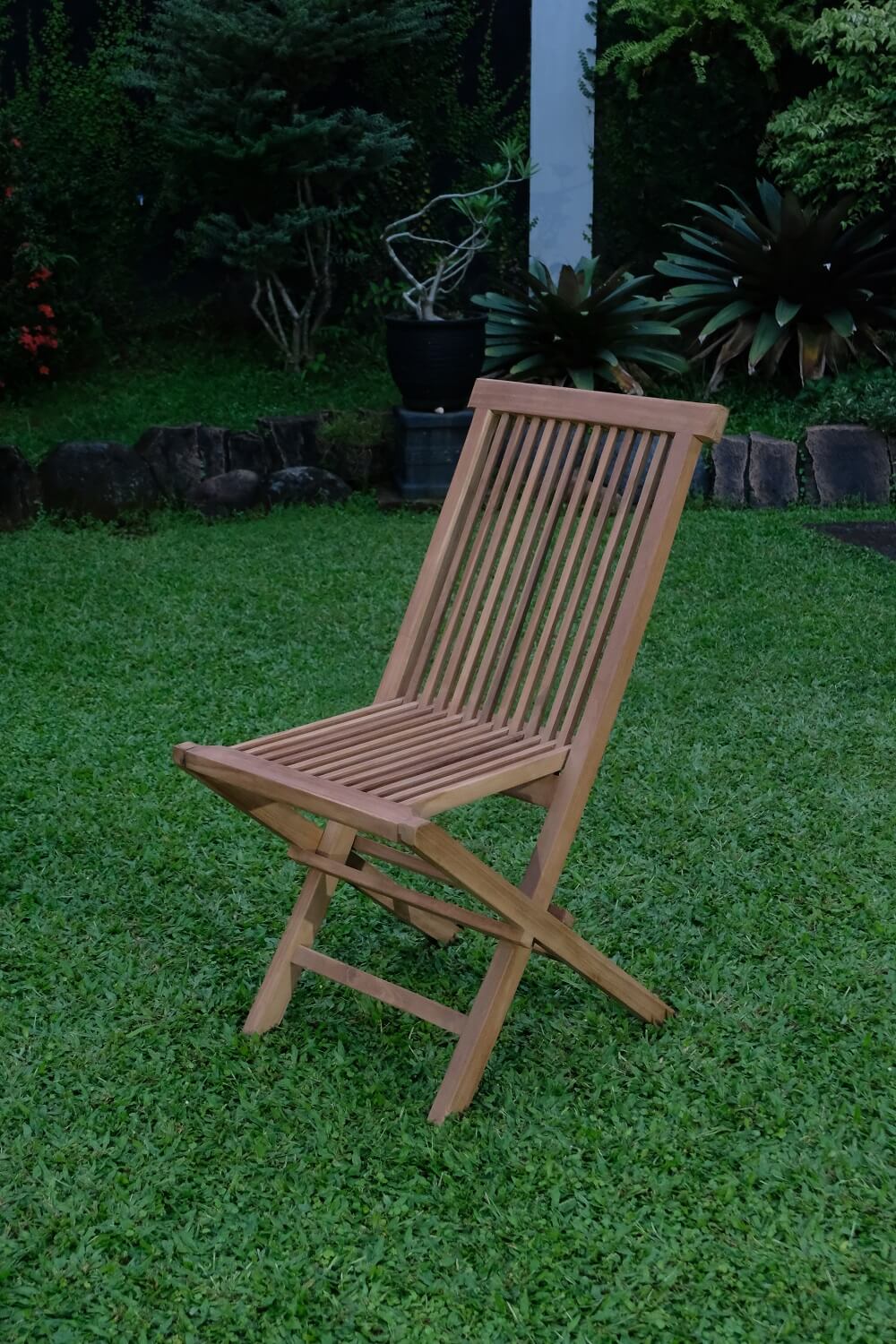 Standard Teak Garden Folding Chair