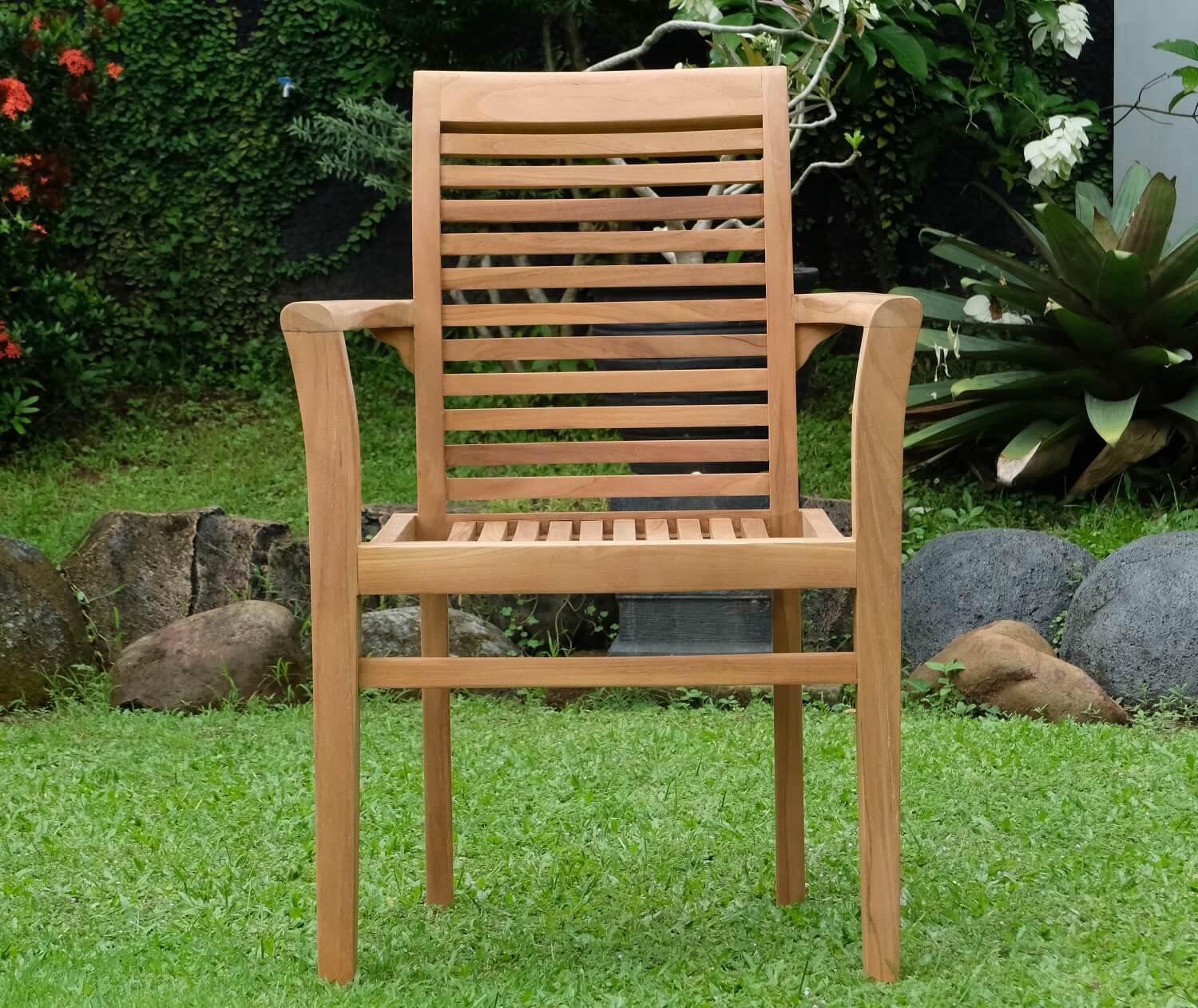 Belgrave Teak Garden Stacking Chair