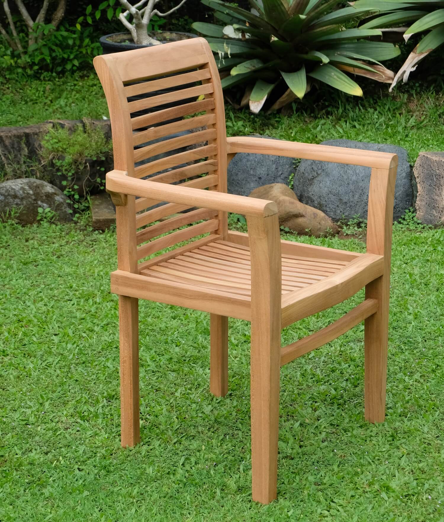 Belgrave Teak Garden Stacking Chair