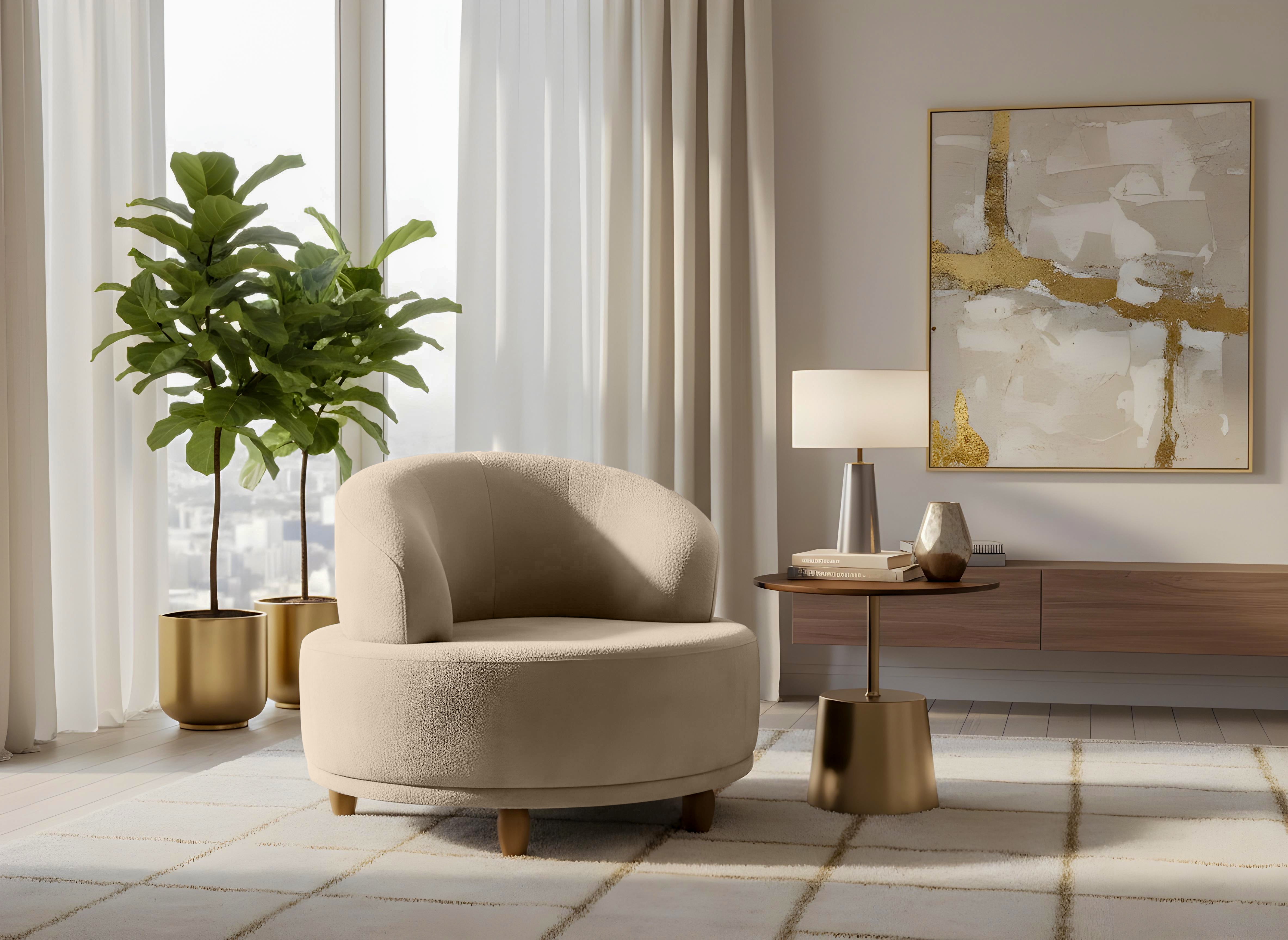 Milano Living room Sofa Set ( Cream/Beige)