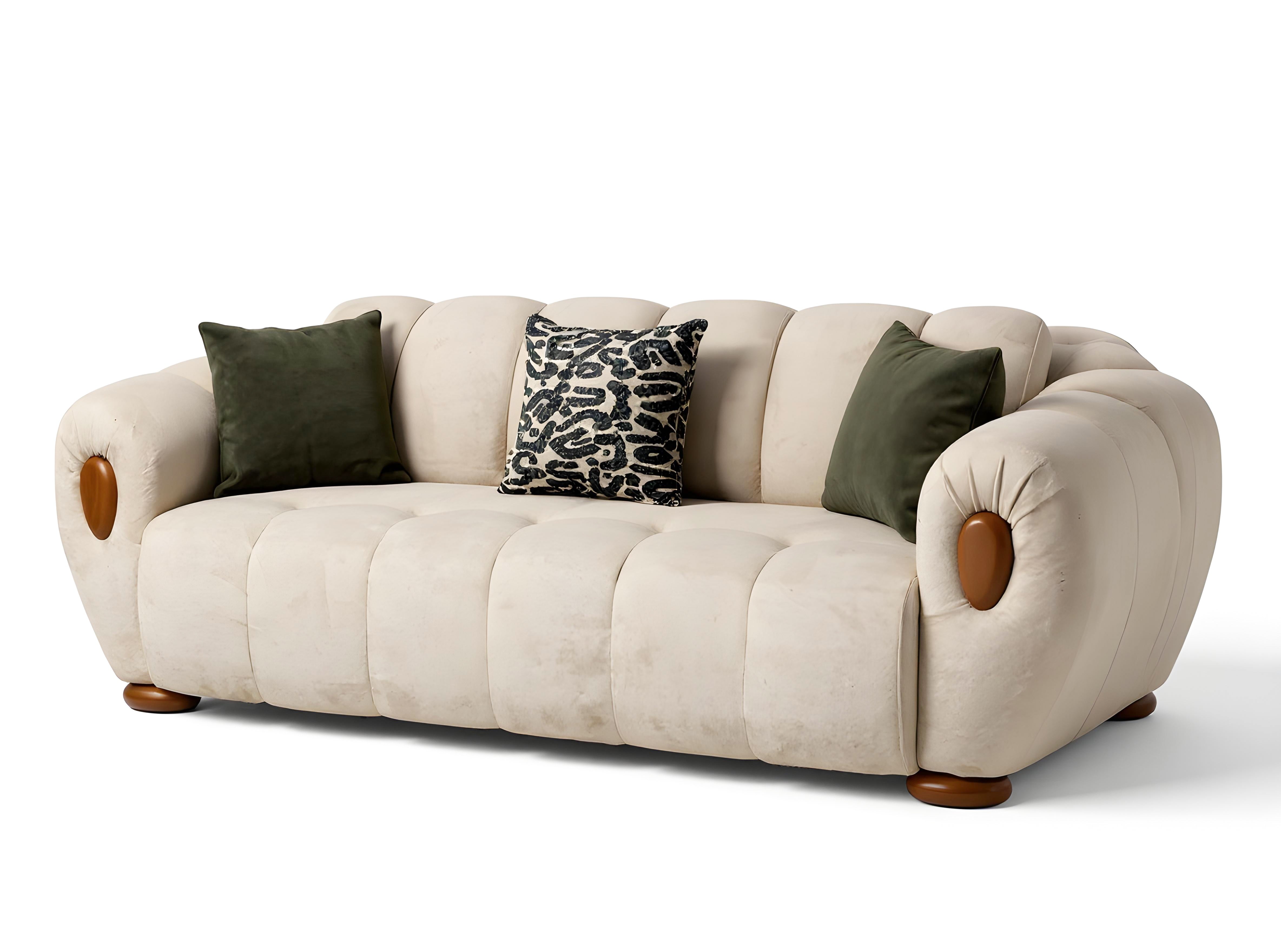 Milano Living room Sofa Set ( Cream/Beige)