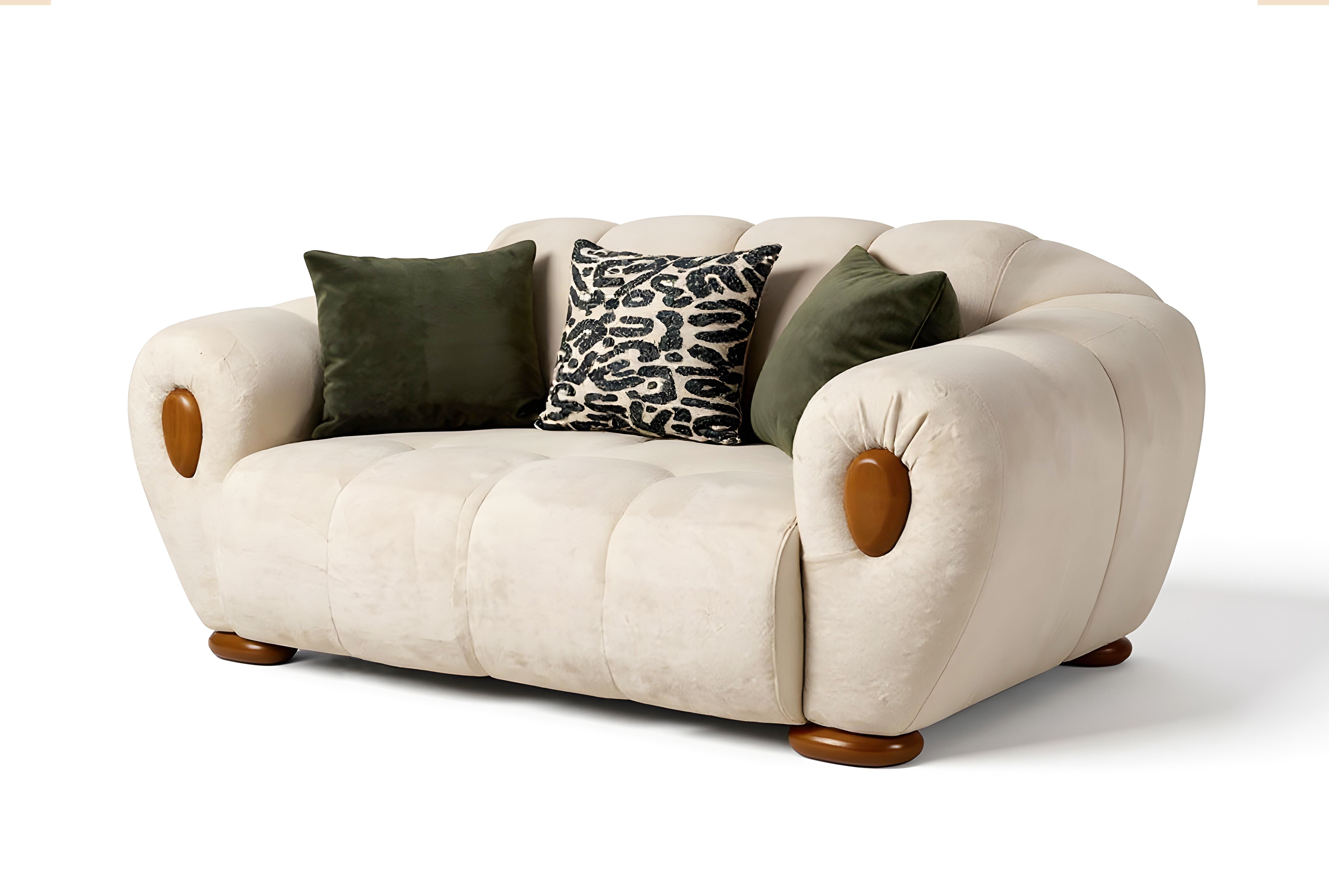 Milano Living room Sofa Set ( Cream/Beige)