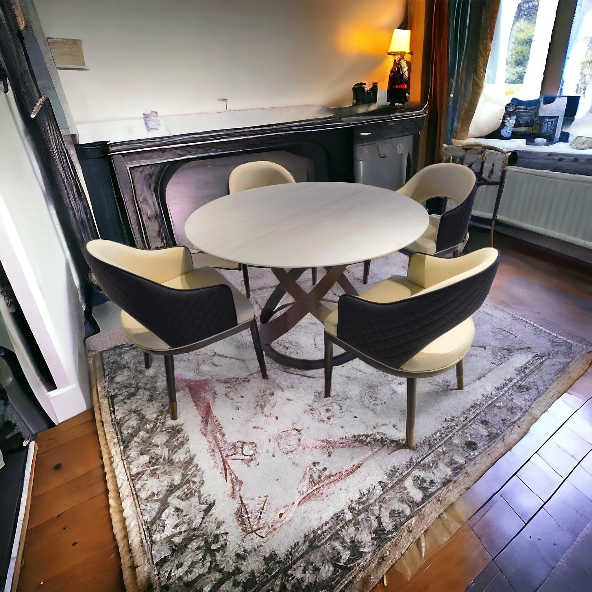 4 seater Indoor dining set